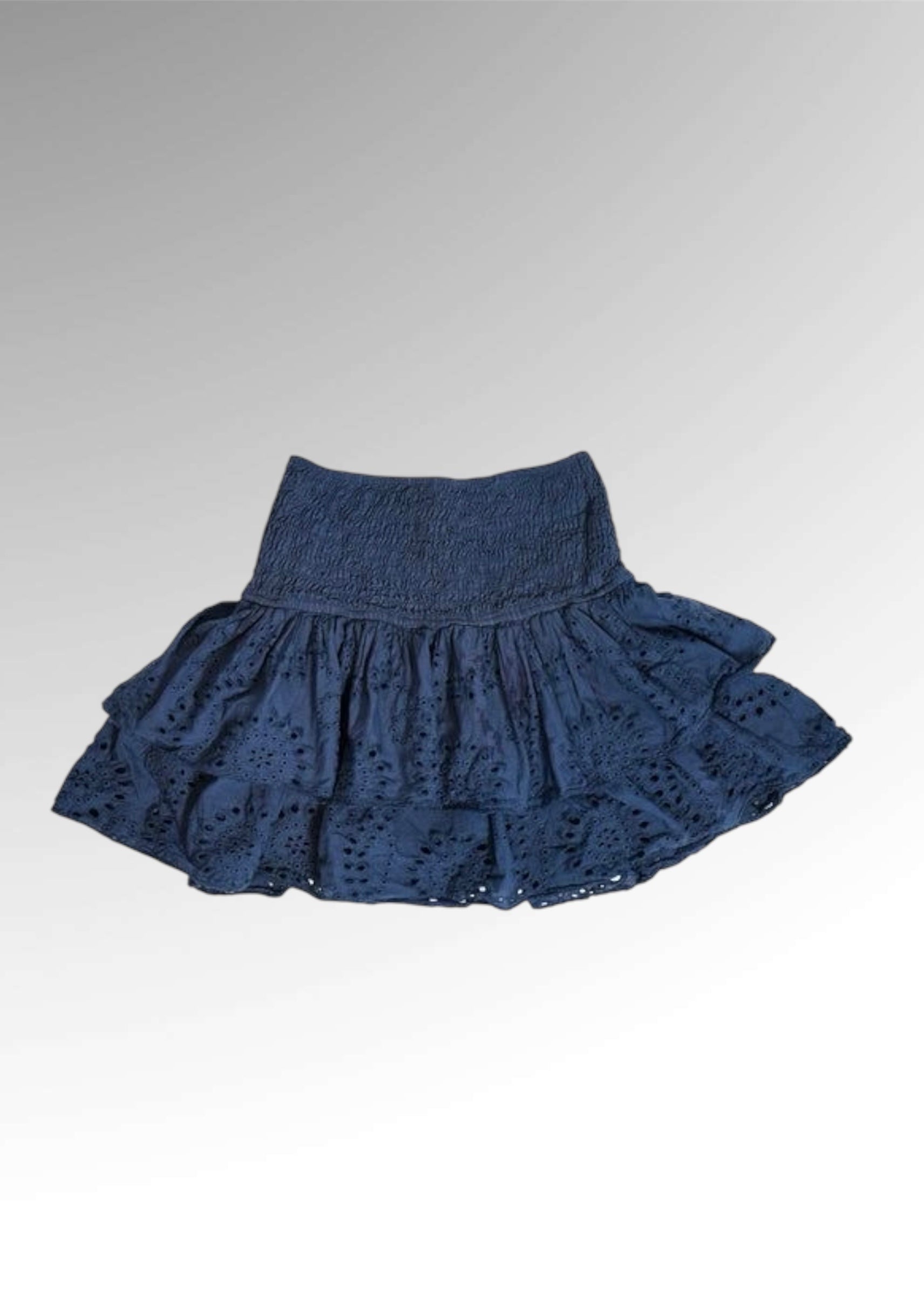 Juna Resarö skirt in Marineblau – Leichter Rock im Stockholm Style | Vera Stockholm