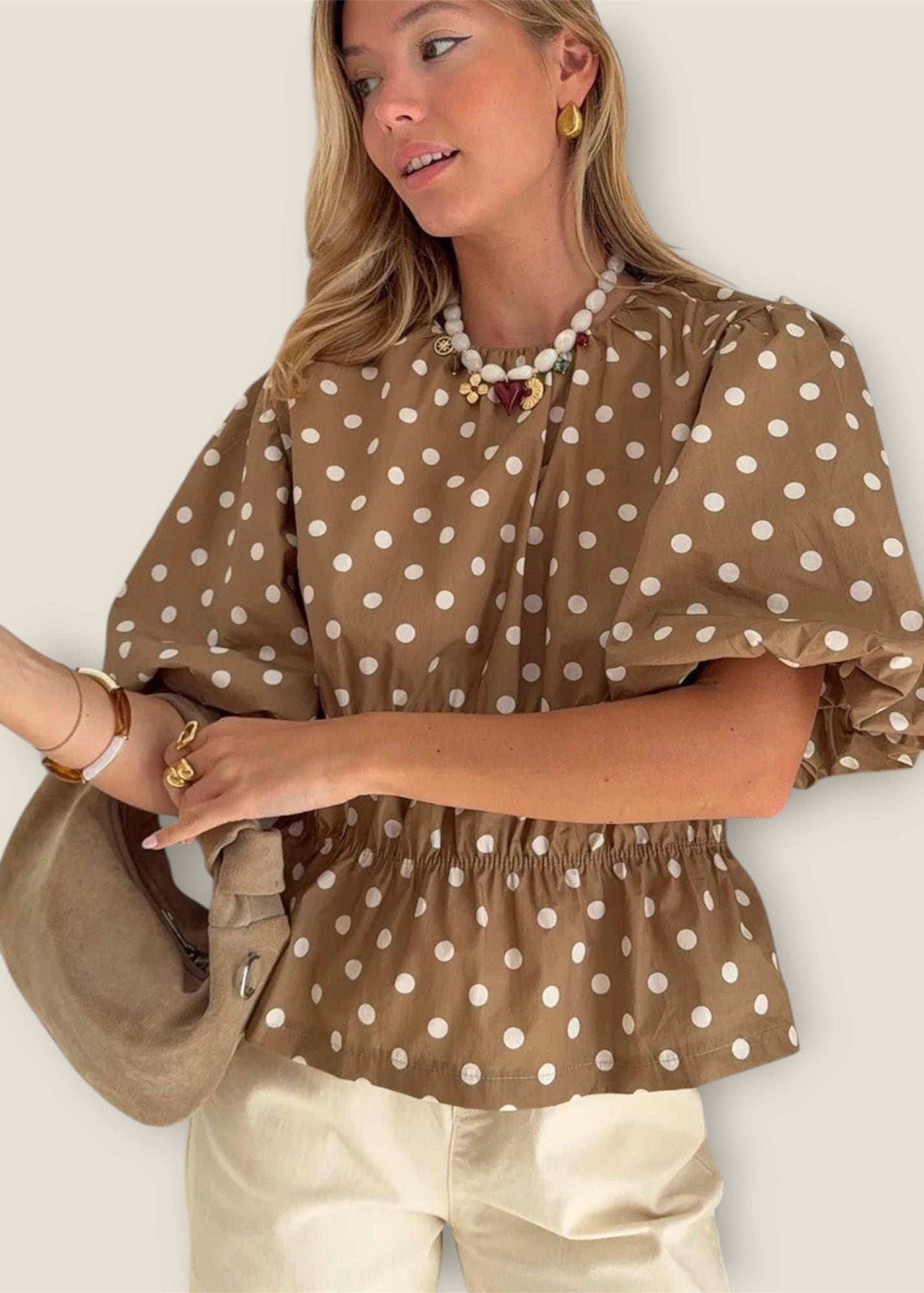 Maja Sundsvall blouse Outfit-Styling in Weiß – Scandinavian Look | Vera Stockholm