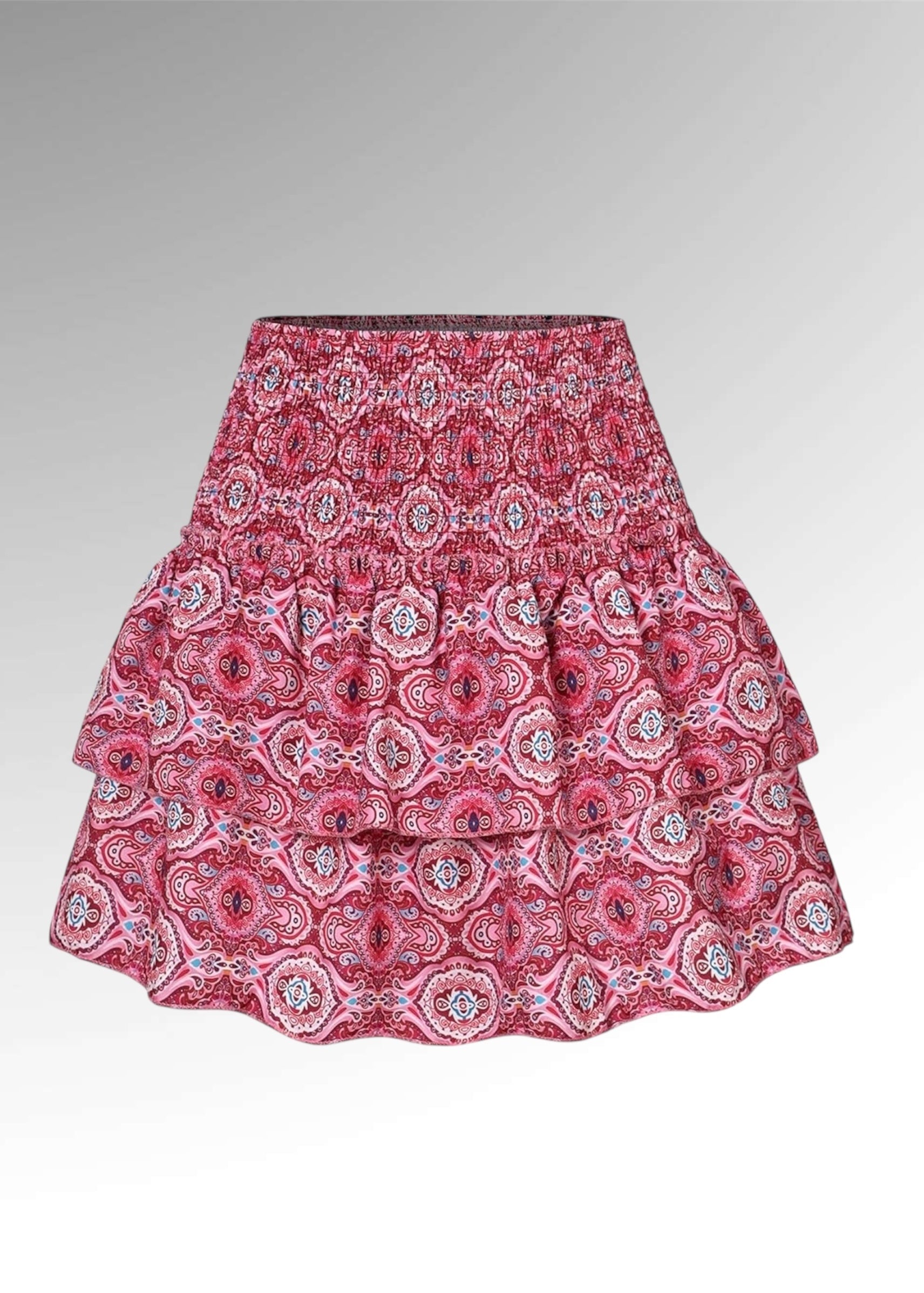 Pernilla Växjö skirt Rückenansicht in Rot – Stockholm Fashion | Vera Stockholm