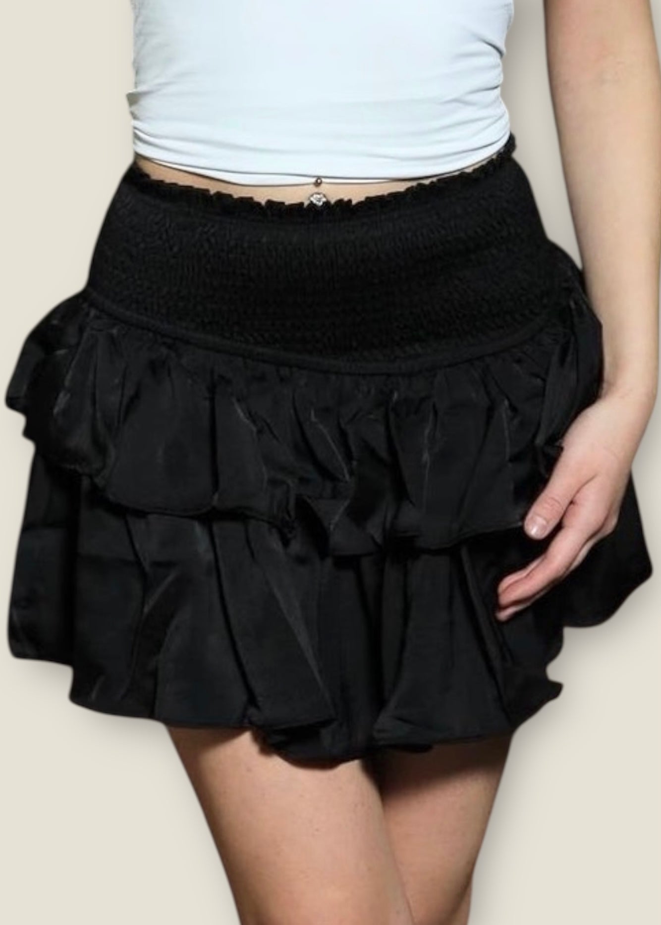Svea Luleå skirt Outfit-Styling in Weiß – Scandinavian Look | Vera Stockholm