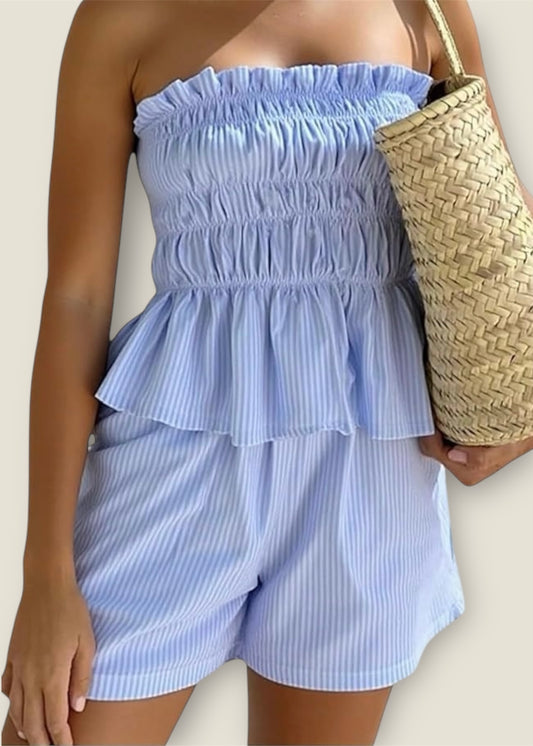 Alice Sølen 2 piece set – Set Damen in Blau | Vera Stockholm